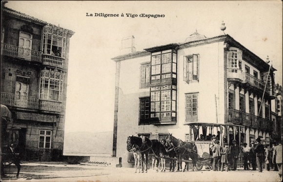 PC Vigo Galicia Spain, La Diligence, Carriage