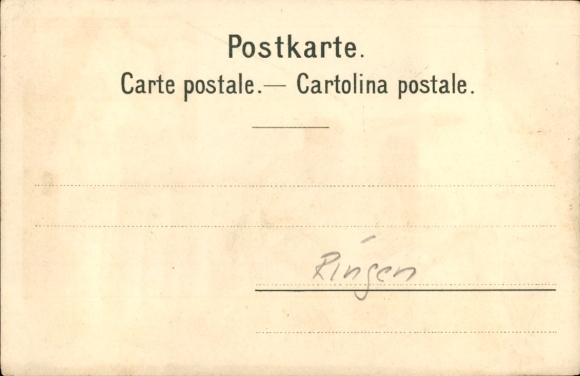 Artist Postcard Gut Heil, wrestlers in preparation, gymnastics association