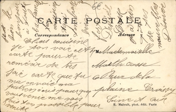 Postcard Meudon Hauts de Seine, Observatory