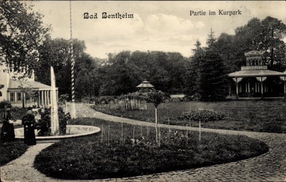 Ak Bad Bentheim in Niedersachsen, Kurpark