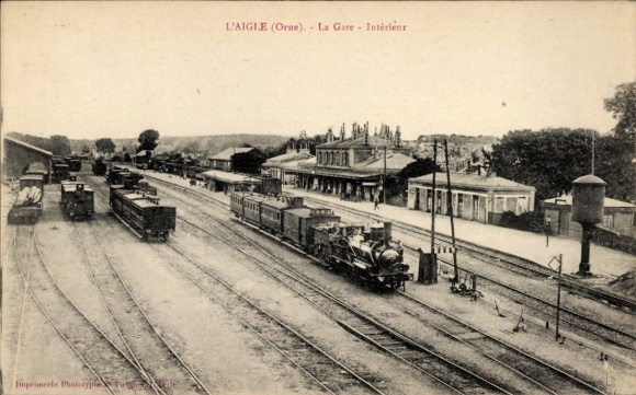 PC Laigle Orne, La Gare, locomotive