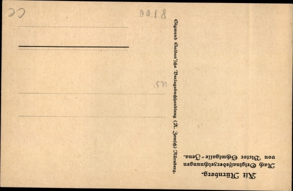 Artist Postcard Schmigalle, V., Nuremberg in Middle Franconia, Schütt Island