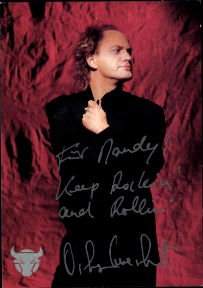 Ak Schauspieler und Sänger Uwe Ochsenknecht, Portrait, Autogramm