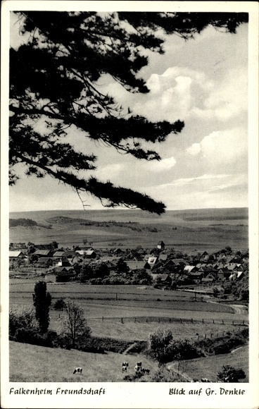 Ak Groß Denkte in Nedersaksen, Panorama