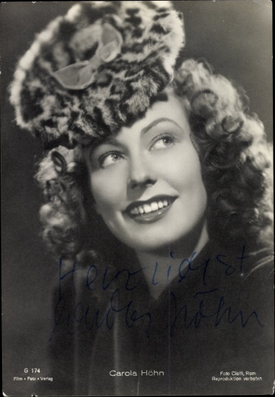 KP aktorka Carola Höhn, portret