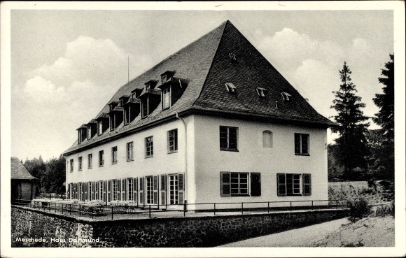 Ak Meschede in Sauerland, huis Dortmund, jeugdherberg en vakantiehuis