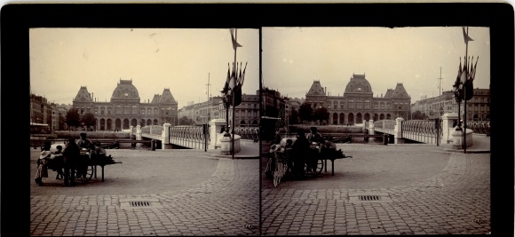 Stereo photo Le Havre Seine Maritime, stock exchange