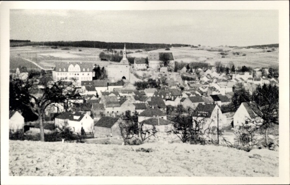 Postcard Katzenelnbogen in the Taunus, total view