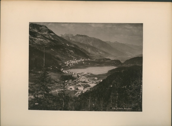 Photo Saint Moritz Canton Graubünden, panorama