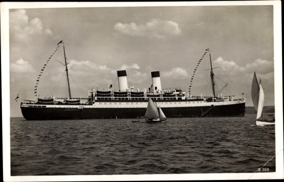 Ak dubbelschroefsmotorschip MS Monte Olivia, HSDG