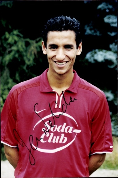 Autograph card footballer Saber Ben Neticha, SV Wehen Wiesbaden, autograph
