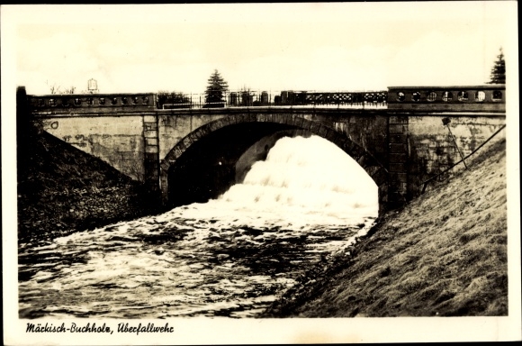 PC Märkisch Buchholz Dahme Spreewald, raid weir