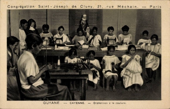 PC Cayenne French Guiana, Orphelines a la couture