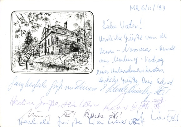 Studentika KP Marburg an der Lahn, dom korpusu Hasso-Nassovia, Lutherstraße 14