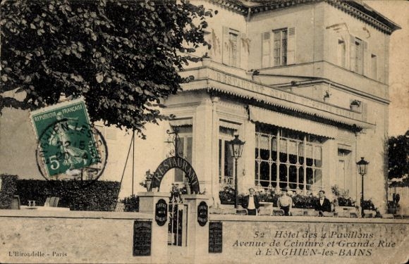 KP Enghien les Bains Val d'Oise, Hôtel des 4 Pavillons