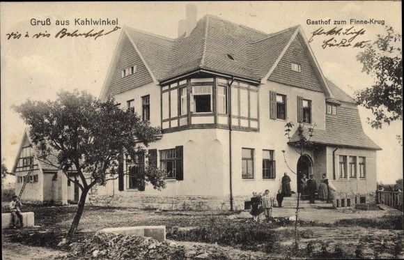 Ak Kahlwinkel im Burgenlandkreis, Gasthof zum Finne-Krug