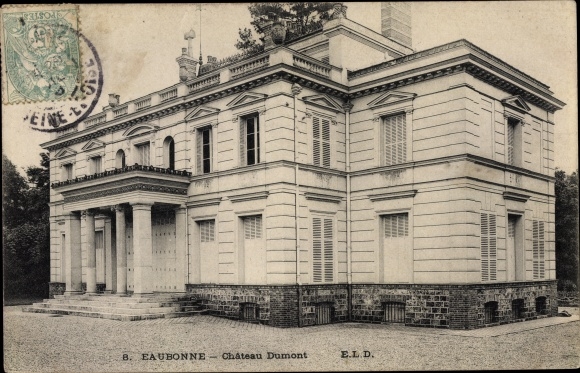 Ak Eaubonne Val d’Oise, Chateau Dumont