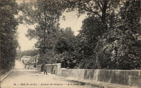 Ak Gif Essonne, Avenue de Grignon
