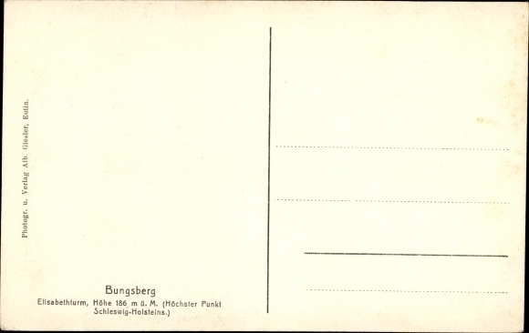 Postcard Schönwalde am Bungsberg in Ostholstein, Elisabeth Tower