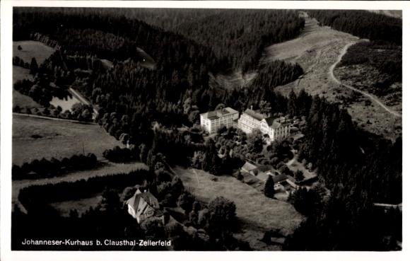 Postcard Clausthal Zellerfeld in the Upper Harz, Johanneser Kurhaus