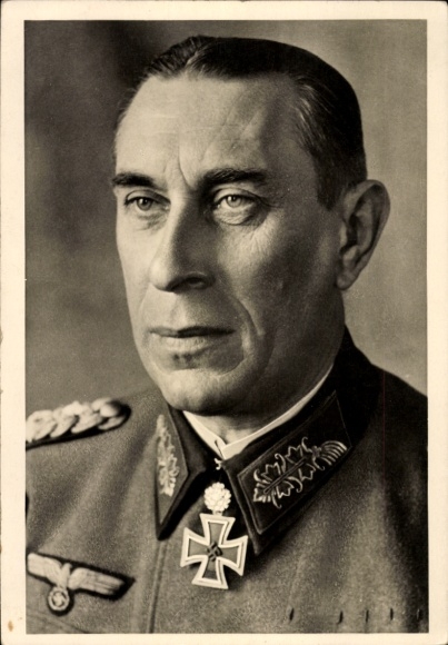 Ak Generaloberst Schmidt, Oberbefehlshaber einer Panzer-Armee