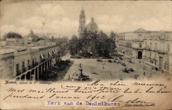Ak Mexiko, Iglesia de Santo Domingo