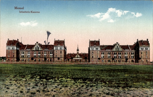 Ak Klaipėda Memel Ostpreußen, Infanterie-Kaserne