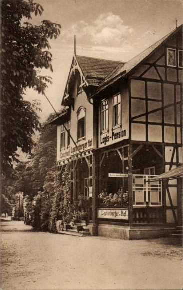 Ak Leutenberg in Thüringen, Gasthaus Leutenberger Hof