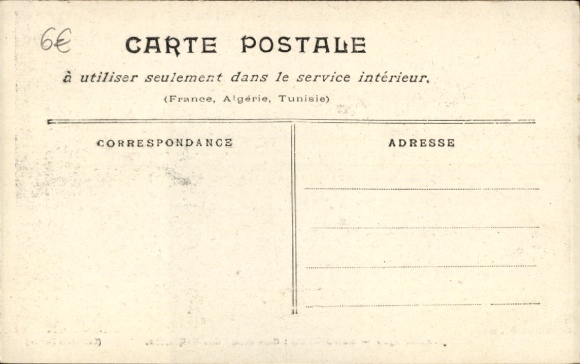 PC Colombes Hauts de Seine, Janvier 1910, Carrefour des 4-Routes