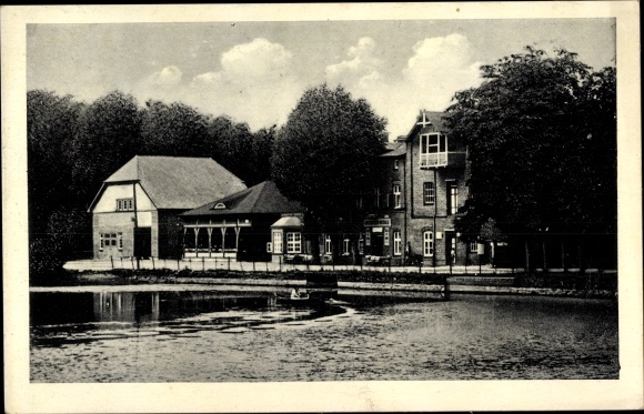 Ak Bargteheide in Holstein, Lasbeker Mühle
