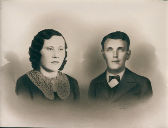 Foto Combalié, Henri, Tolouse, Portrait, Mann und Frau