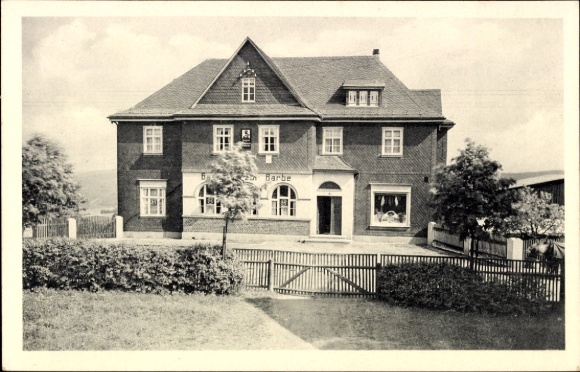 Ak Schmiedefeld Saalfeld an der Saale, Gästehaus zur Barbe