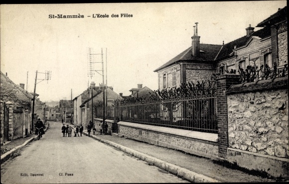 KP Saint Mammes Seine et Marne, Ecole des Filles, vue extérieure