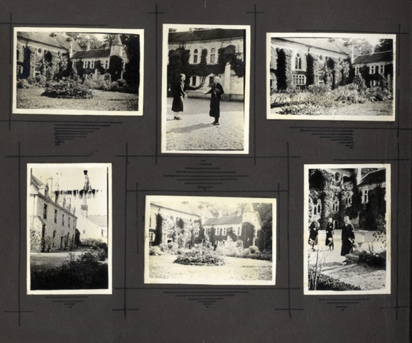 Photo album alpinism, mountaineers, glaciers, snow