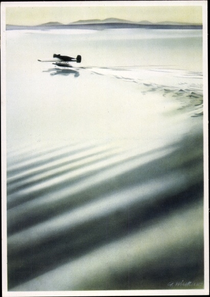 Artysta KP Pioneers of World Air Transport, Junkers Hydroplane, Kanada