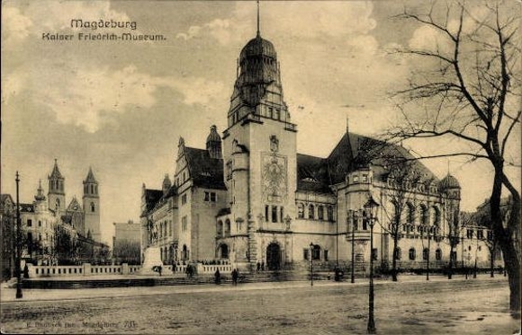 50 Ak Magdeburg Elbe, diverse Ansichten, kleinformatig