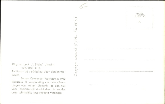 Postcard Dutch judoka Anton Geesink, Olympic champion and world champion