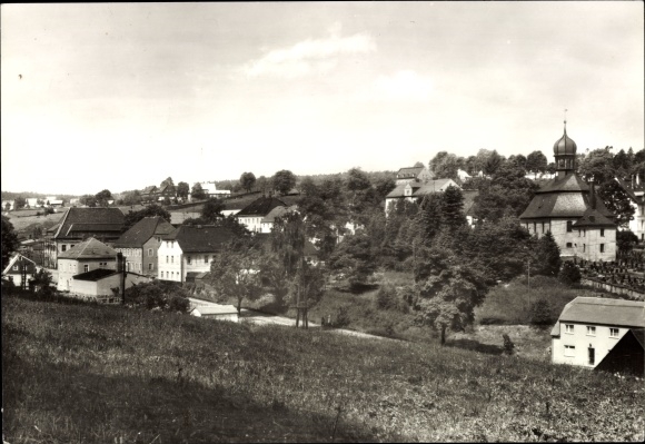 Ak Rübenau Marienberg in het Ertsgebergte van Saksen, Panorama