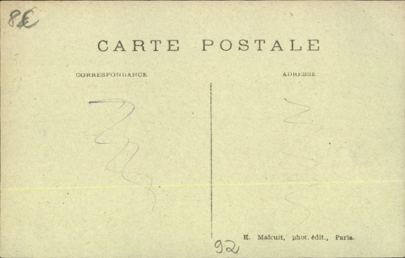 Postcard Grand Montrouge Hauts de Seine, Avenue de la Republique, Vue prize du Rond-Point
