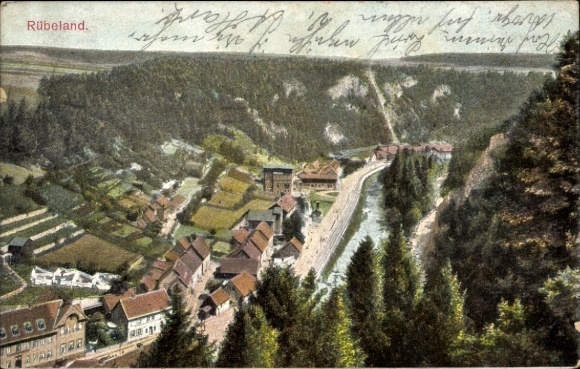 Ak Rübeland Oberharz am Brocken, algemeen beeld