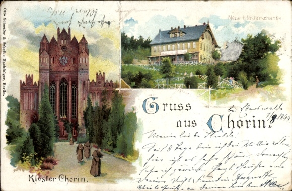 lito Chorin in der Mark, klasztor Chorin, nowa karczma klasztorna