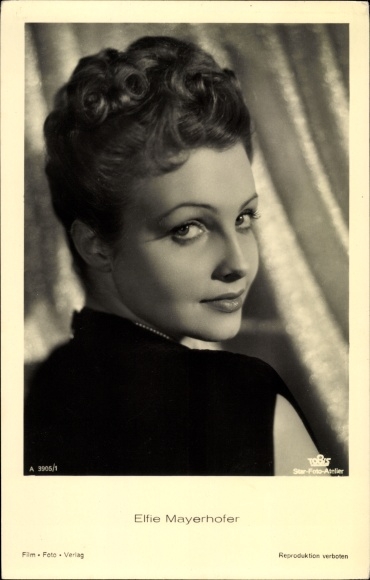 Ak-actrice Elfie Mayerhofer, portret, Tobis A 3905 1