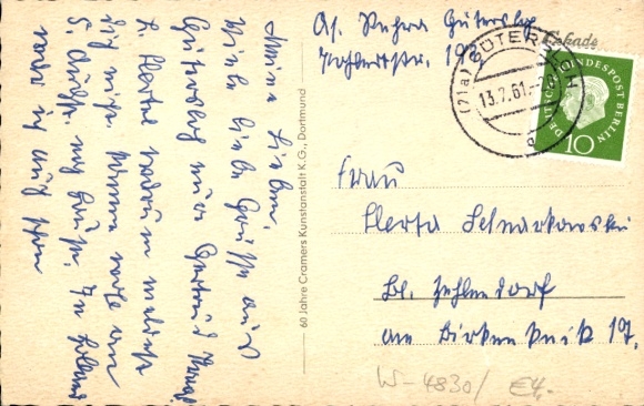 Postcard Gütersloh in Westphalia, Meiers Mühle
