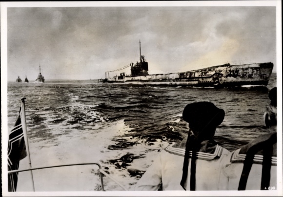Foto Heinrich Hoffmann, Japanischer Unterseekreuzer, Deutsche Kriegsmarine Soldaten, Sept. 1942