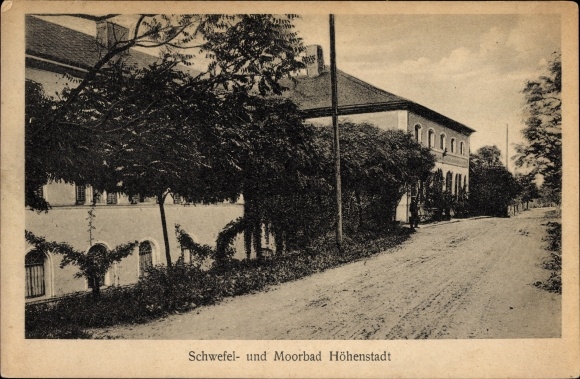 Ansichtkaart Bad Höhenstadt Fürstenzell in het district Passau Neder-Beieren, straatgedeelte in de stad