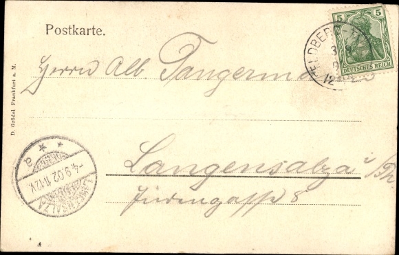 Postcard Niederreifenberg Schmitten im Taunus, Großer Feldberg, Inn Feldberg Turm