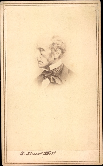 CdV John Stuart Mill, Philosopher