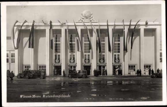 Ak Wien 2 Leopoldstadt, Wiener Messe, Rotundengelände