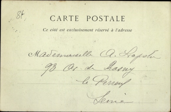 Postcard Eu Seine Maritime, Rue de la Teinturerie
