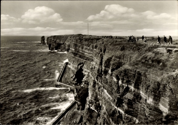Ak Nordseeinsel Helgoland, Westküste